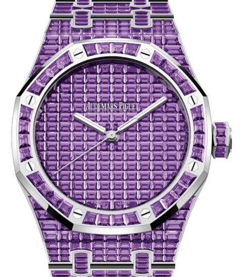 audemars piguet amethyst dial.